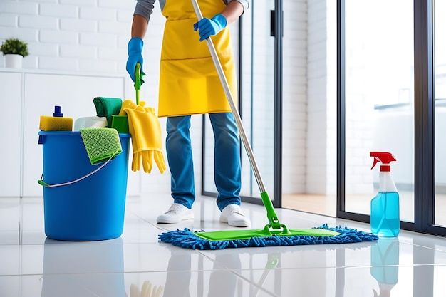 cleaning4u floor mopping tools setup
